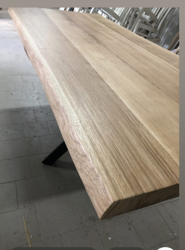 Tavolo in legno massello di Rovere 180x85 - immagine 4