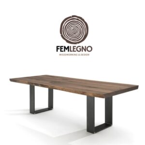 Tavolo in legno massello di Abete 180x85